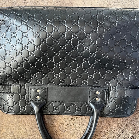 SOLD ✅Gucci Guccissima monogram briefcase. - Picture 11 of 14